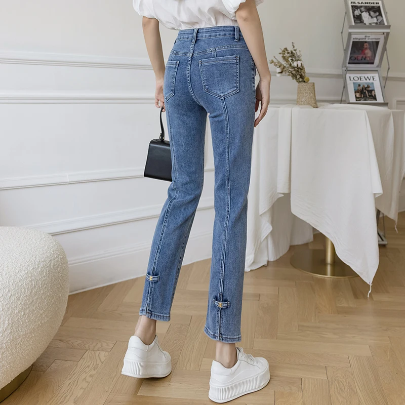 Детские укороченные брюки в Корейском стиле интернет-знаменитостей длиной до