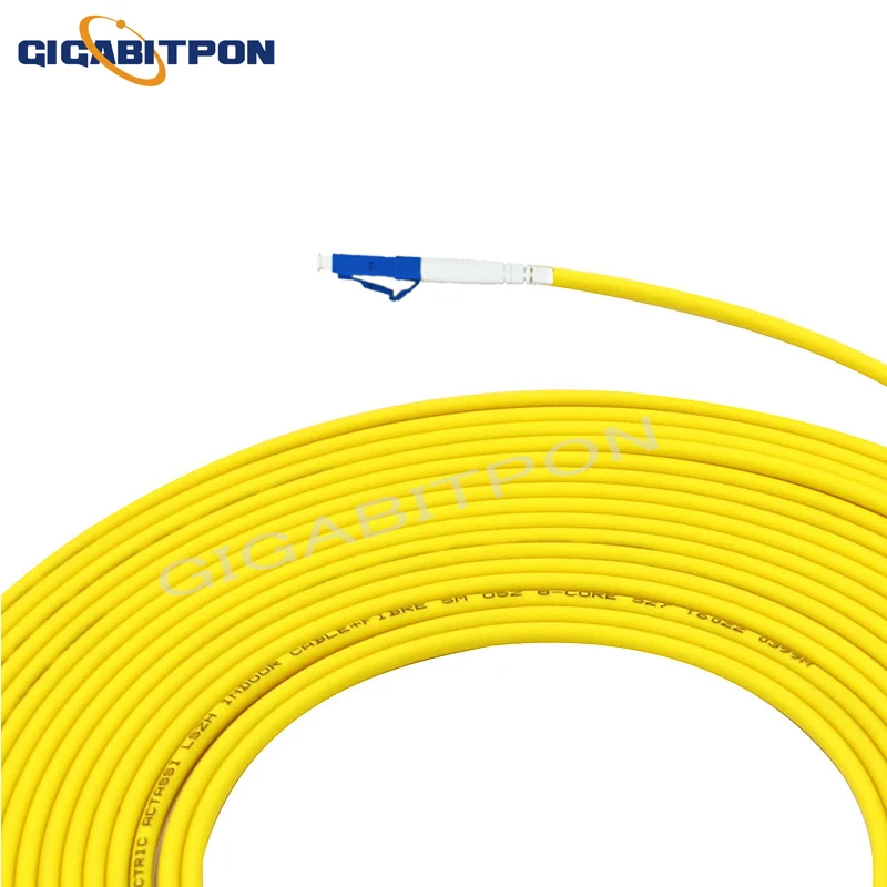 LC-LC Fiber Optic Patch Cord Cable LC/UPC-LC/UPC SM SX 2.0mm G652D Patch Cord Single Mode Simplex 2.0mm Fibra Optica FTTH 10pcs/