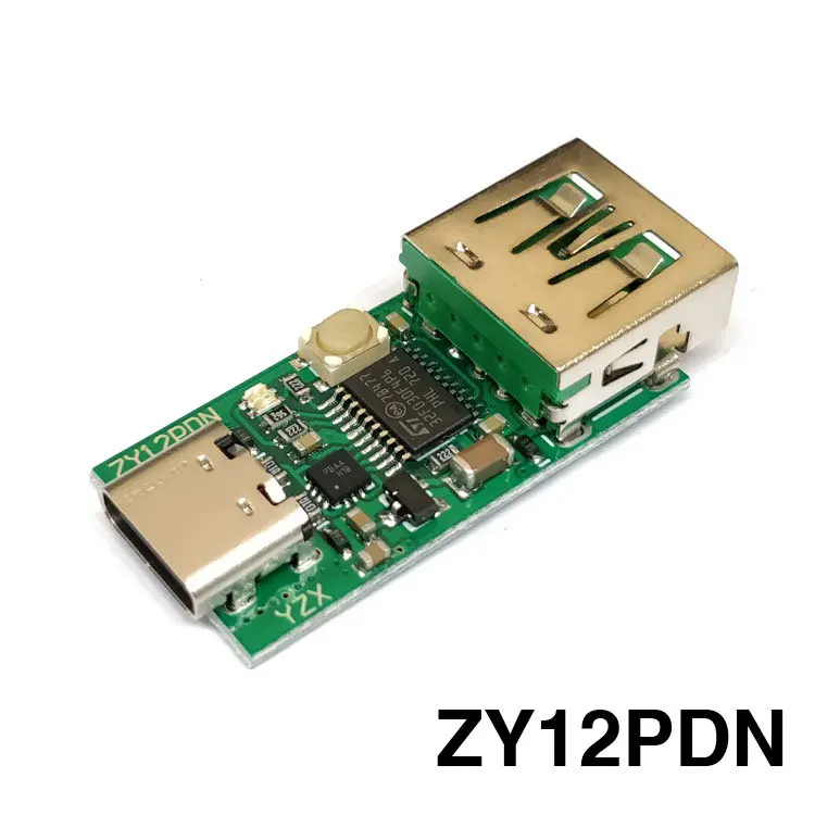 USB-C PD2.0 3 0 в постоянный ток Быстрая зарядка триггер детектор для опроса ноутбук