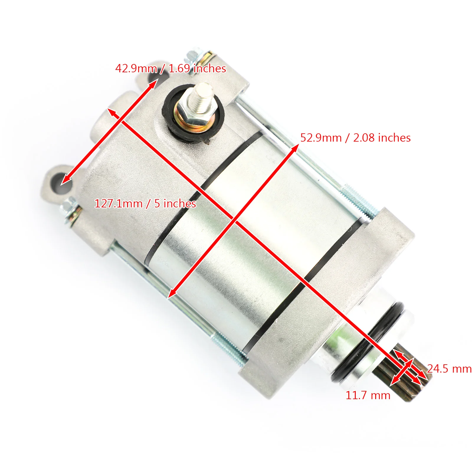 Artudatech Starter Motor Starting Fit for Honda CRF450 CRF 450 X 2005 - 2018 31200-MEY-671 Motorcycle Accessories Parts