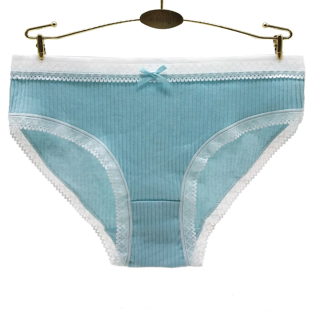 

Alyowangyina 6 pcs/lot 6 colour Cotton Panty Solid Women's Panties Comfort Underwear Briefs Women Sexy Panty Intimates 89449