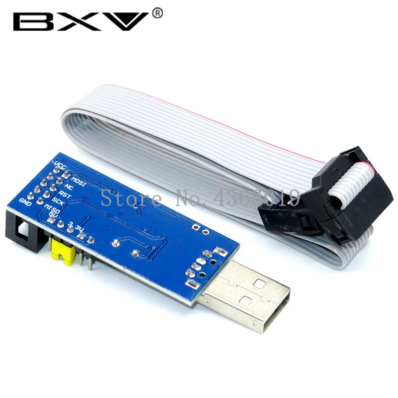 Программатор USB ISP ASP ATMEGA8 ATMEGA128 с поддержкой Win7 64K 1 шт. | Обустройство дома