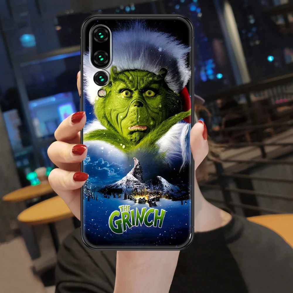 Зеленый чехол для телефона с рисунком монстра Huawei P Mate Y3 Y9 10 20 30 40 Smart Z Pro Lite 2017 2019