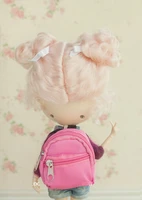 original backpack for barbie blyth kurhn licca boneca bjd 16 mini handmade school bag princesa travel doll house accessories