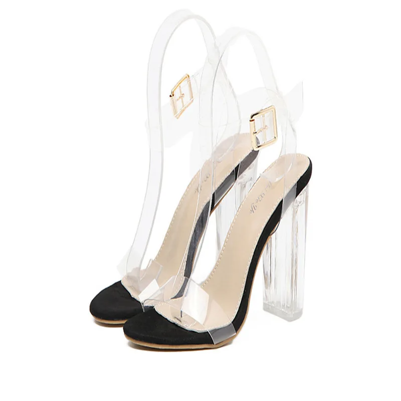 Туфли на каблуке женские босоножки с крупными кристаллами туфли высоком | Обувь