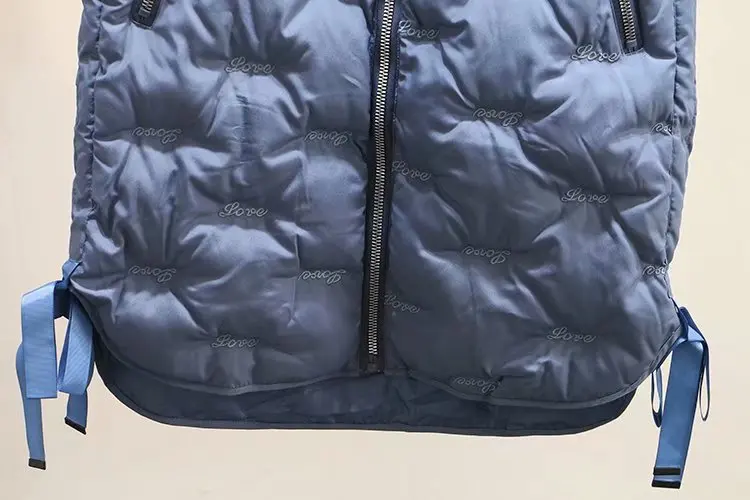 

plus size Autumn Winter Vest Women Waistcoat 2019 Female Sleeveless Embroidery Vest Jacket Hooded Warm Long Vest Coat