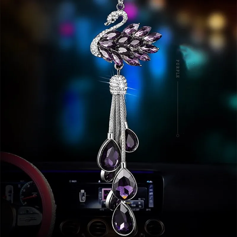 Автомобильная подвеска с лебедем креативная Корейская Милая женская для