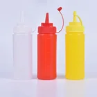 Бутылка-бутылка для соуса, пластиковый диспенсер для специй, 12 унций (300 мл)