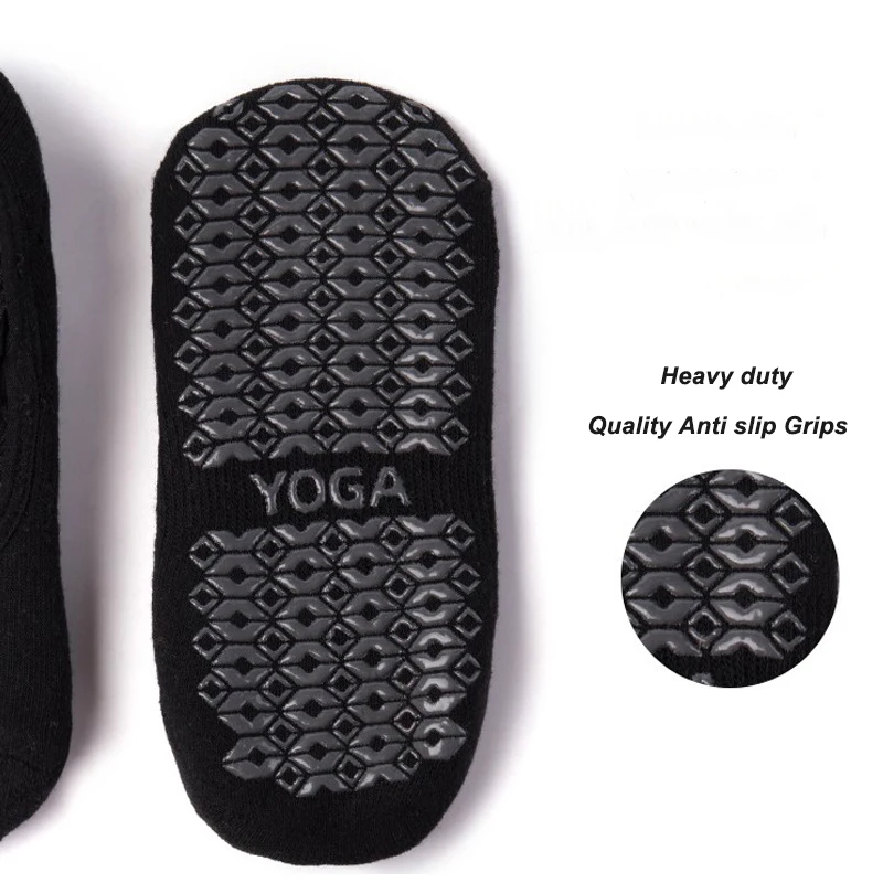 Женские носки для йоги нескользящие до щиколотки пилатеса танцев балерины