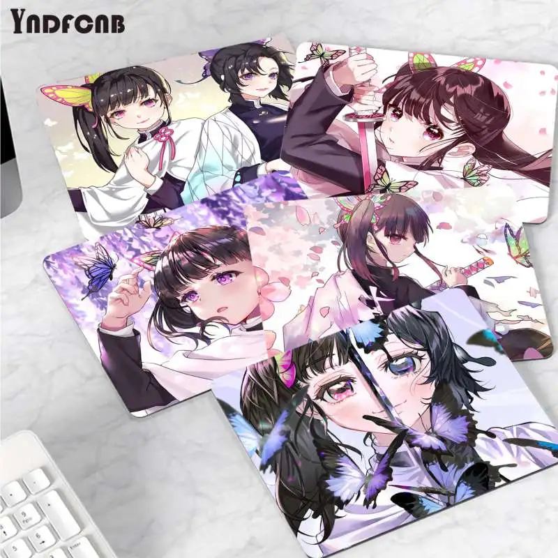 Игровой коврик для мыши YNDFCNB Забавный ноутбука CS GO с рассекающим демонов Tsuyuri