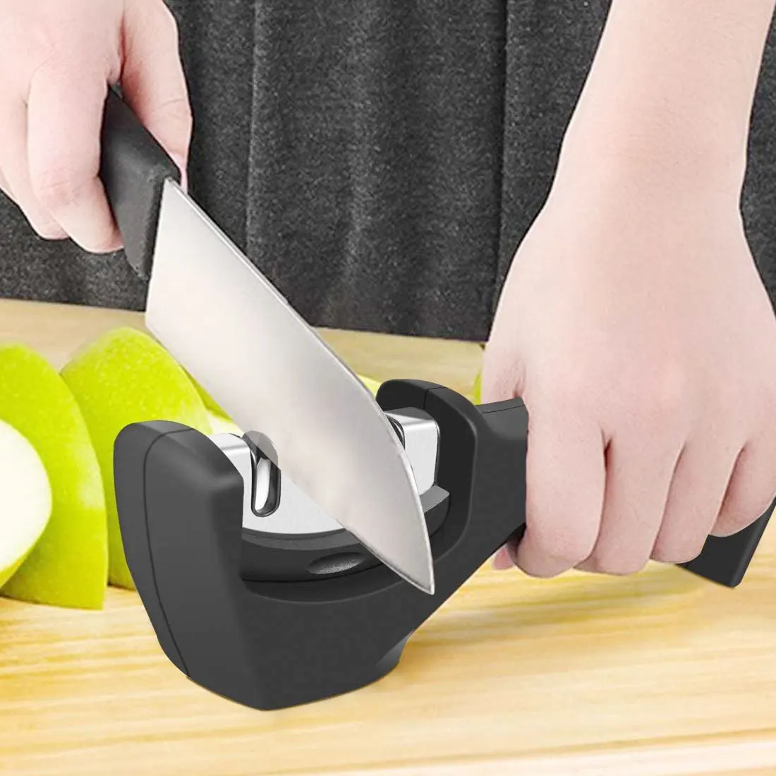 

Kitchen Knife Sharpener Steel Whetstone 3pcs Kitchen Fast Diamond Multi-function Kitchen Knives Sharpening Grindstone Grinder