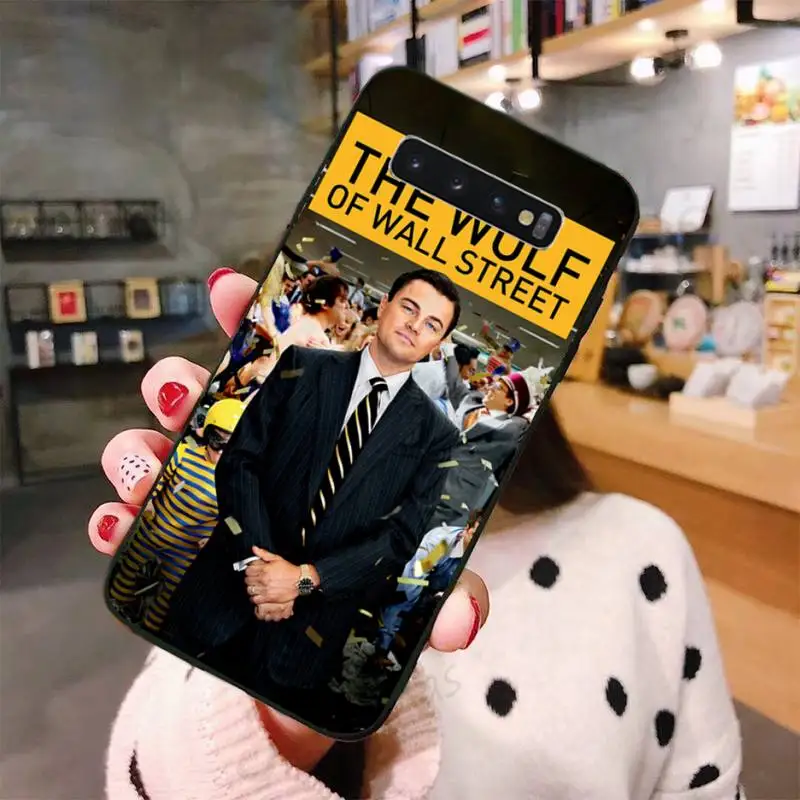 

The Wolf Of Wall Street Leonardo DiCaprio Phone Cases For Samsung A50 A51 A71 A20E A20S S10 S20 S21 S30 Plus ultra 5G M11
