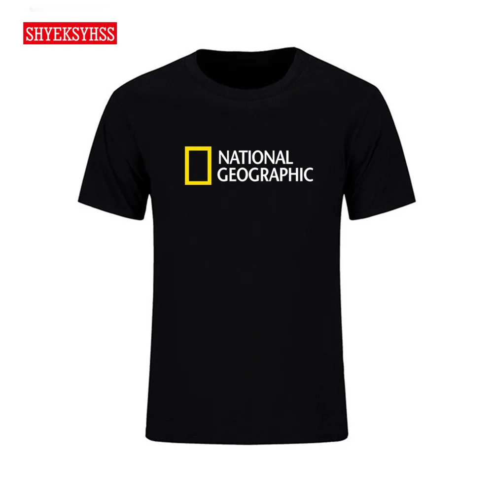 Хит продаж Модная национальная географических футболка открытие экспедиции