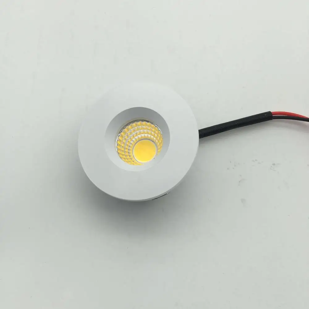 Приглушаемый светильник для шкафа миниатюрный потолочный Точечный 5 шт./лот 3 Вт