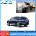 Для Mazda CX-5 CX7 CX5 2012  2018 камера заднего вида Автомобильная камера заднего вида HD CCD камера ночного видения для автомобиля