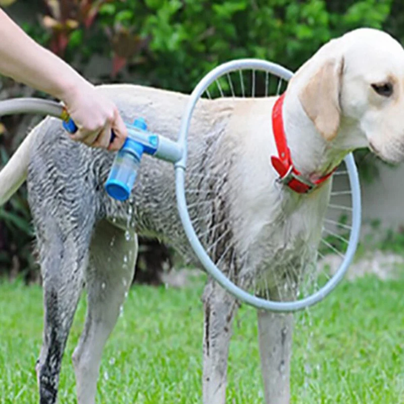 

360 Degree Surround Quick Cleaning Sprayers for Pet Ring-Shaped Dog Washing Bath Sprayers Pet Supplies Pet Shower Tool