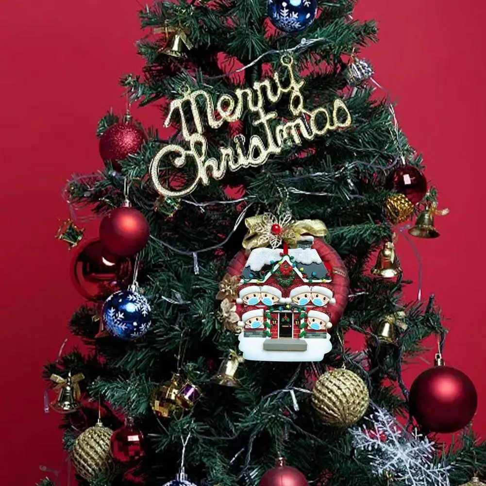 Новые рождественские Висячие персонализированные выжившие Семейные орнаменты