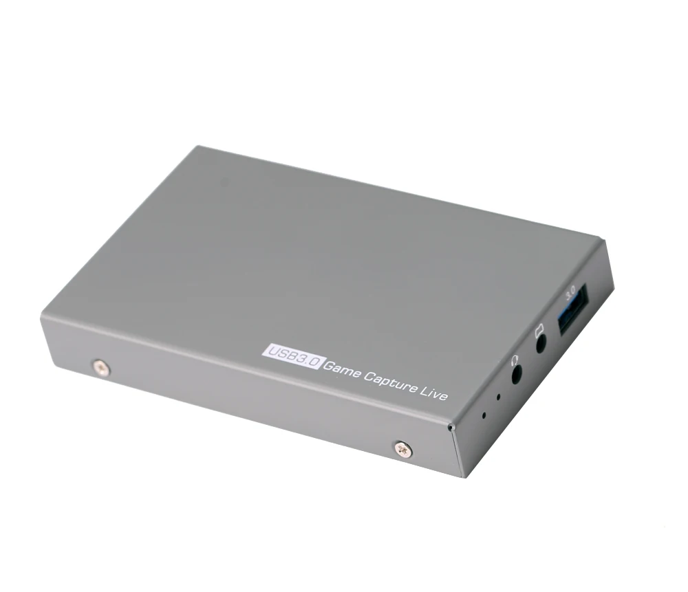 4K 60FPS для ТВ HDMI Карта видеозахвата Запись коробка USB 3,0 компьютера OBS VMIX VLC Facebook потоковая трансляция в прямом эфире с микрофоном