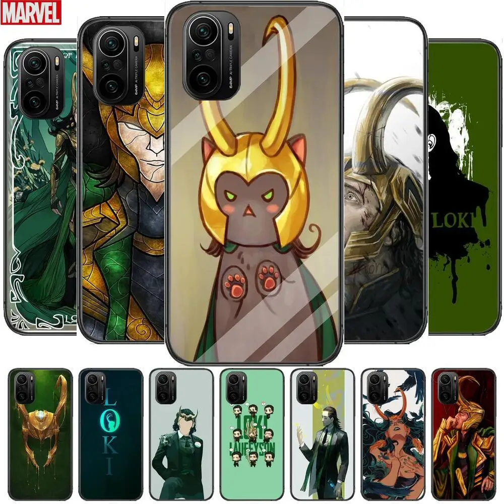 

Loki Cartoon Phone Case For xiaomi redmi POCO F1 F2 F3 X3 Pro M3 9C 10T Lite NFC Black Cover Silicone Back Prett mi 10 ultra cov