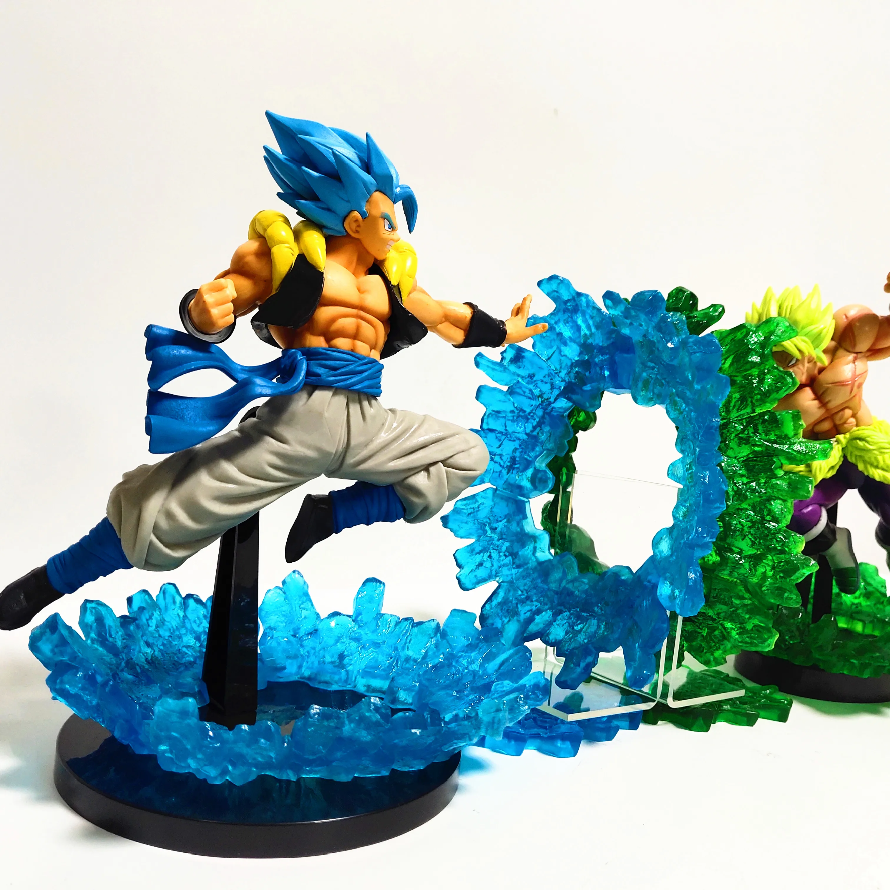 Dragon Ball Z Gogeta VS Broly Фигурки игрушки Аниме Жемчуг дракона супер Гоку броли битва сцена фигурка игрушка DBZ