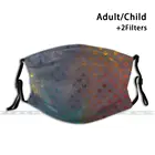 Модная многоразовая забавная маска для лица с фильтром Pm2.5 для Galaxy Far Away с принтом, звездная война, дроид, боевое пространство, джедай