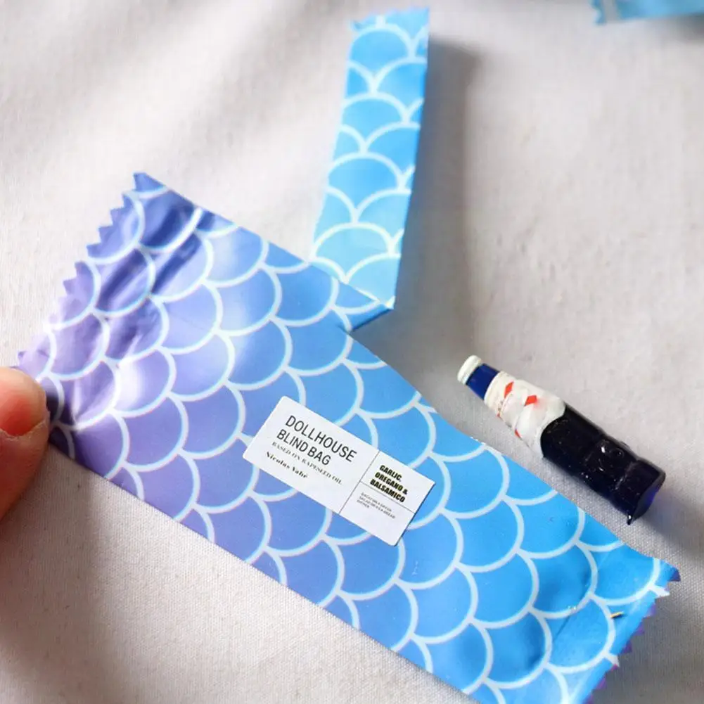 5 шт. миниатюрный мешок для потайной еды смешанные предметы первой необходимости