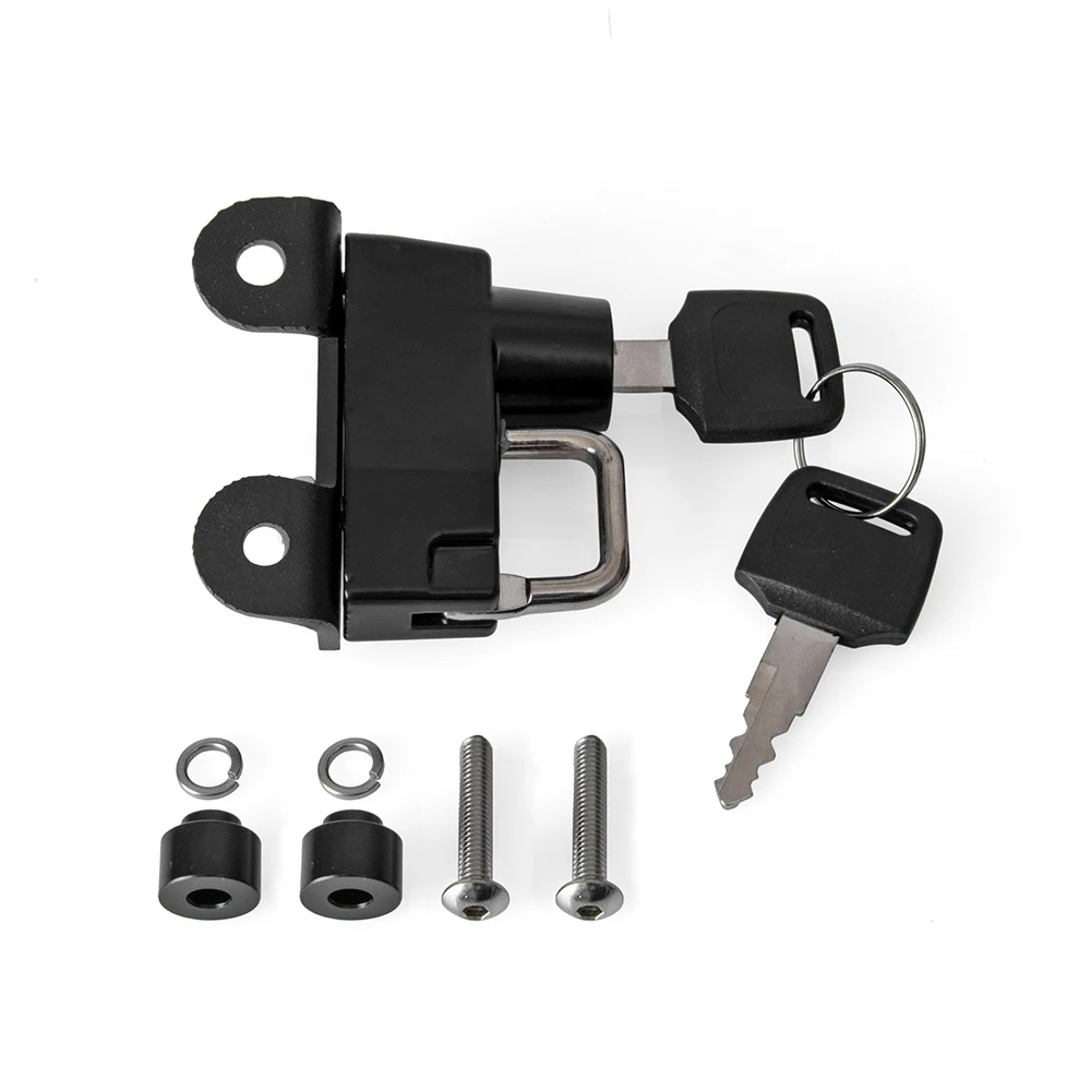 

Motoecycle Accessories Durable Security Portable Anti-Theft Key Lock Helmet Lock With 2 Keys For Ducati Scrambler 800