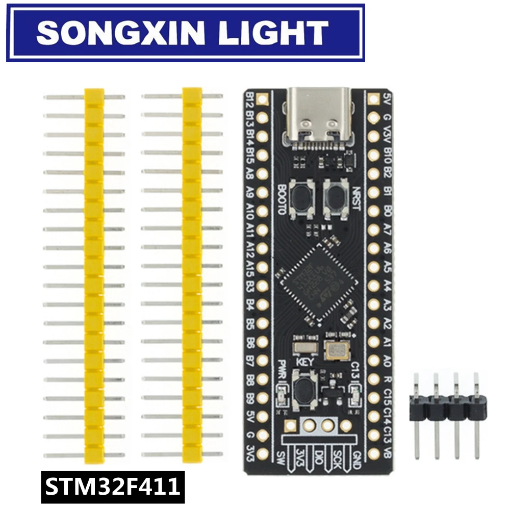 10 шт. STM32F401 STM32F411 макетная плата V3.0 STM32F401CCU6 STM32F411CEU6 STM32F4 обучения доска ST-LINK V2