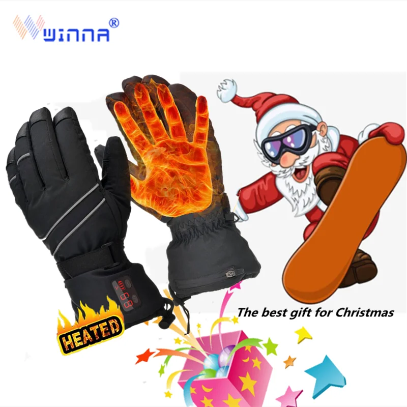 

Unisex USB electric heating gloves, rechargeable battery-powered hand warmer, suitable for hunting, fishing, skiing, motorcycle