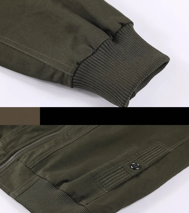 Военная куртка мужская зимняя хлопковая пальто армейский мужской пилот