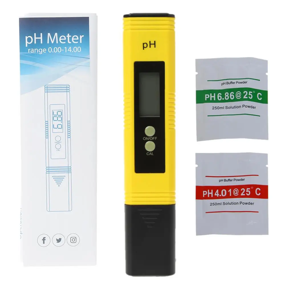 Auto Calibration Mini Digital Pocket Pen Type PH Meter Multimeter Tester Hydro | Инструменты