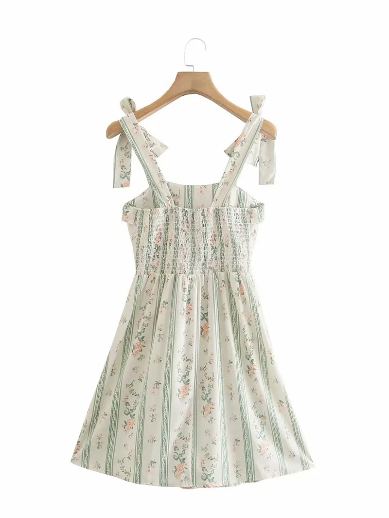 

Summer Women's New Crisp Casual Style Sleeveless Sling Skirt Dress Women's DLQZ1366