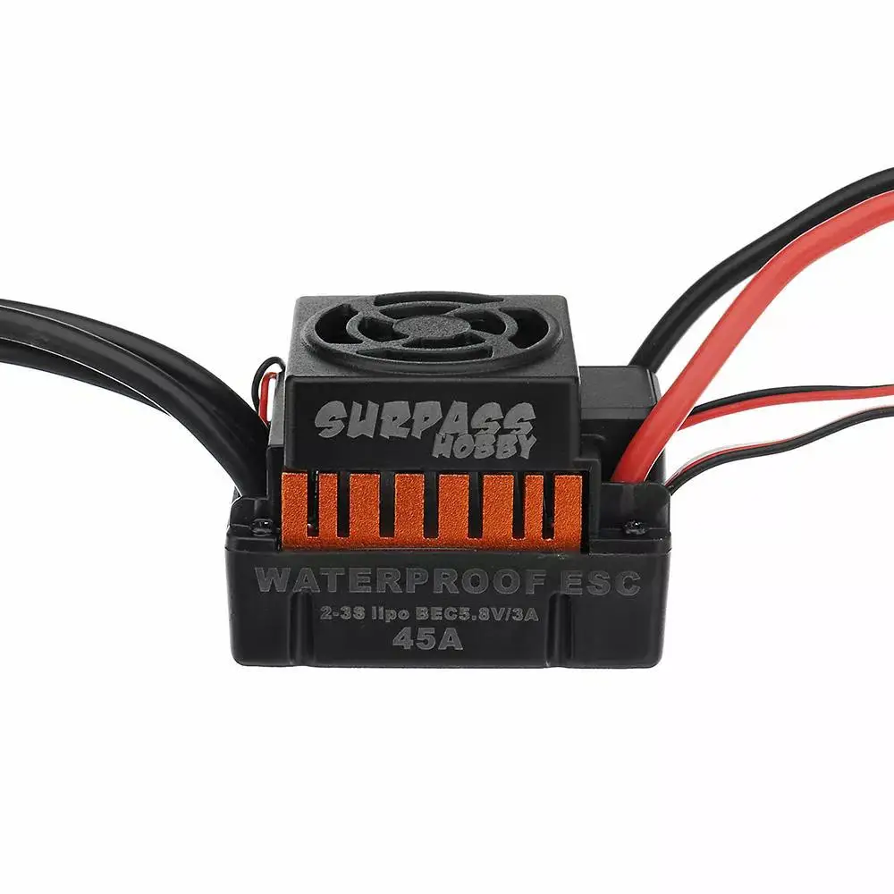 RCtown Surpass Hobby водонепроницаемый 3650 3100KV бесщеточный мотор + 45A комбинированная
