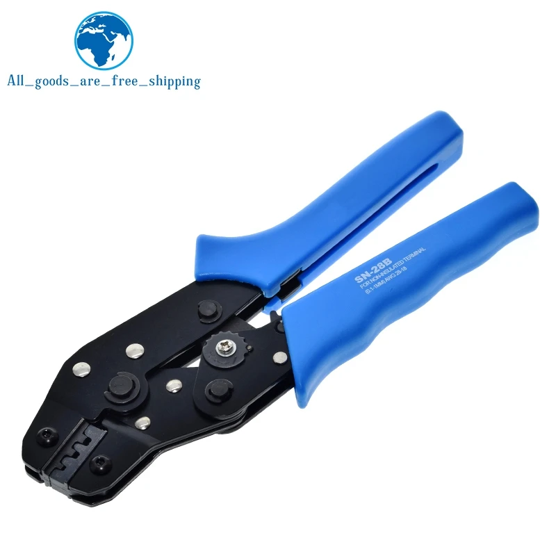 Синий SN 28B Pin обжимной инструмент с высоким содержанием углерода Сталь обжимные