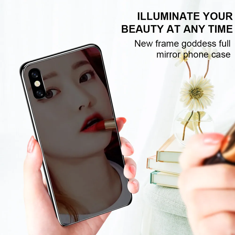 Роскошный чехол из закаленного стекла для iPhone 11 Pro Max XR 7 XS MAX 8 Plus X покрытие