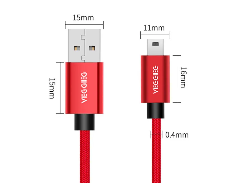 USB 2,0 «Папа-папа» Mini B 5pin Мужской 28/24AWG USB кабель для передачи данных 2,0 Mini USB Data Кабель для Камера кабель