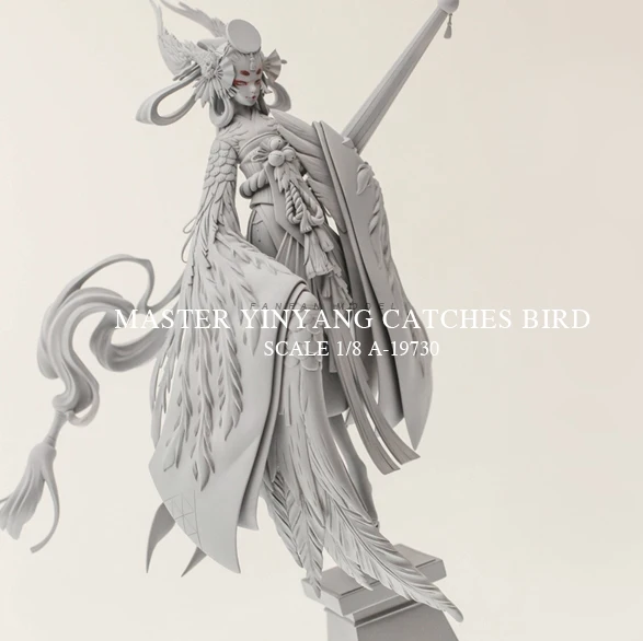 

1/8 Resin Model Kits Figure Beauty self-assembled A-19730