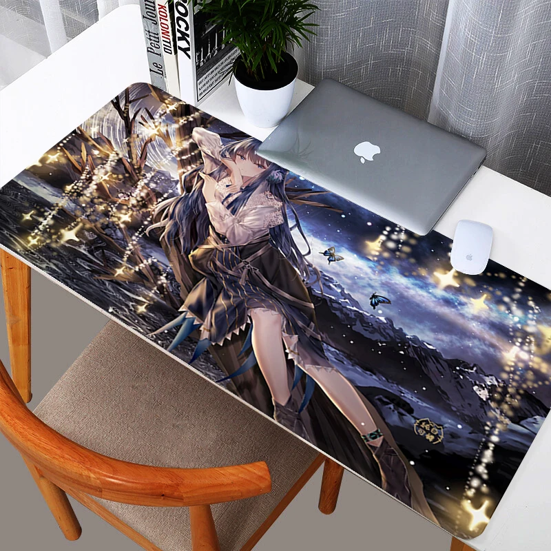 

Anime Game Mousepad Arknights New Arrive Large Extended Mousepad Gaming Mouse Pad Skidproof Mat For Keyboard Keyboard Pad
