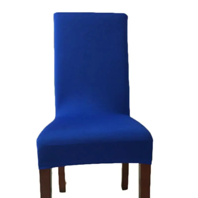 

1Pcs Solid Color Polyurethane Elastic Chair Covers Removable Anti-Dirty Easily Washable Seat Case Home Kitchen Banquet Wedding