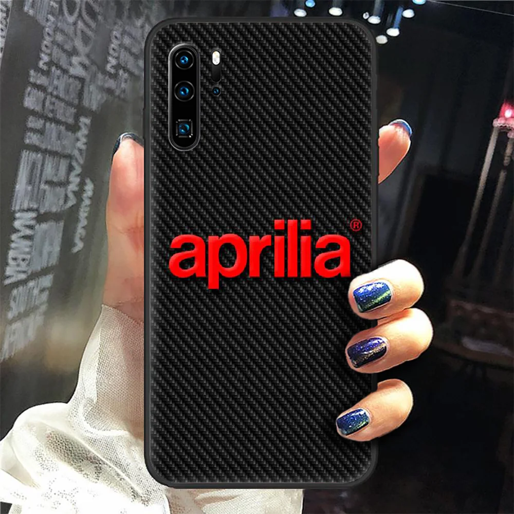 

Aprilia Phone Case For Huawei P Mate 10 20 30 40 Pro Lite Smart 2019 2021 black Bumper Luxury Coque Trend Funda Tpu Prime Soft