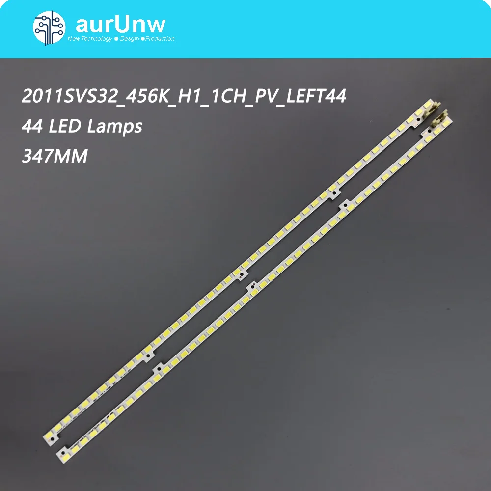 

LED Backlight strip 44 lamp For Samsung 32"TV 2011SVS32-FHD-5K6K6.5K 456K H1-Right Left UA32D5000 LTJ320HN01-H BN64-01634A