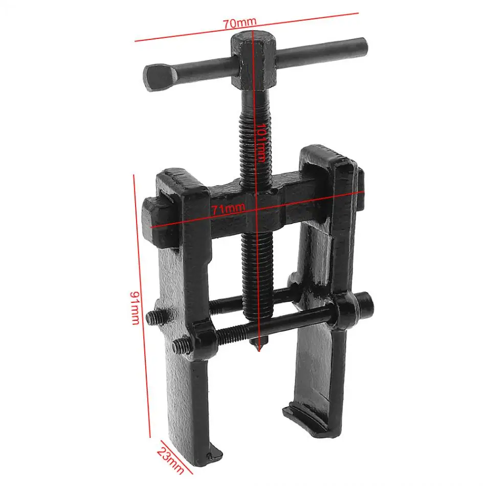 Съемник с двумя зажимами 2/3/4/6/8 дюймов съемник подшипников якоря экстрактор