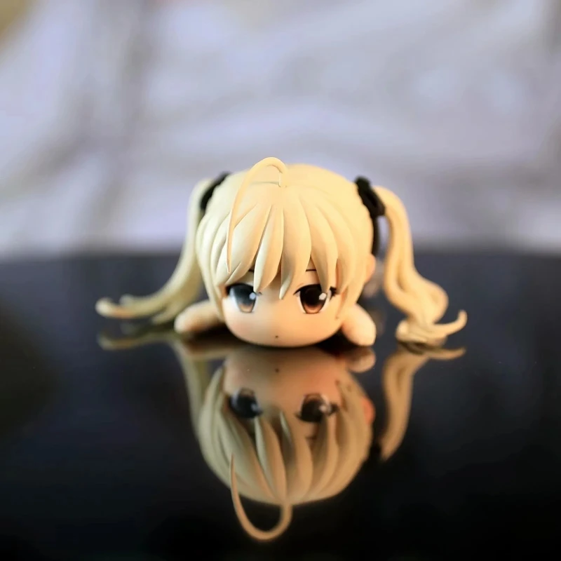 

Аниме Yosuga No Sora Kasugano Sora Lying Ver. Экшн-фигурки из ПВХ для девочек, модель автомобиля, декоративные игрушки, 3 см, кавайная фигурка