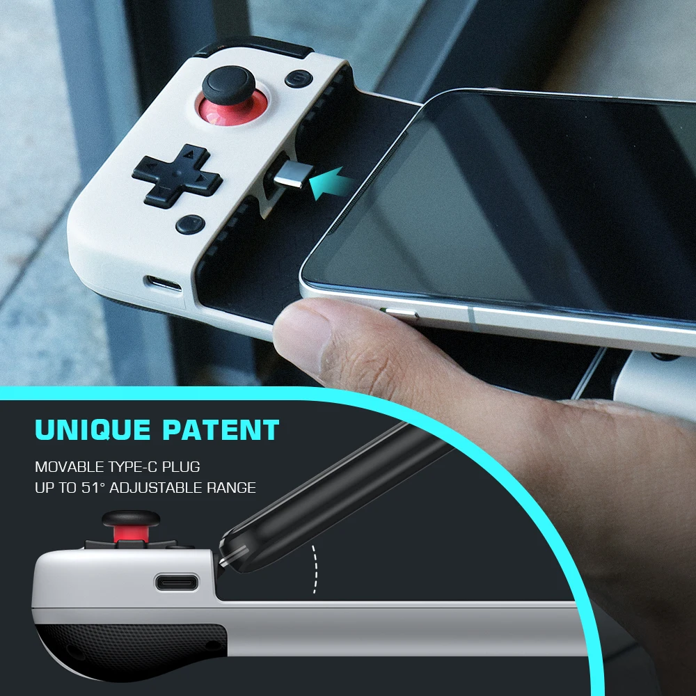 GameSir X2 New Version Type-C Lightning Gamepad Pubg Mobile Controller Telescopic No Delay Cloud Game for Android iPhone iOS | Электроника