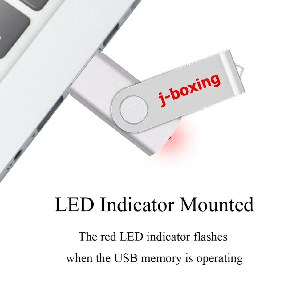 Металлический флеш накопитель J boxing 32 ГБ USB 3 0 16 64 ГБ|USB флэш-накопители| |
