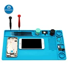 21x38 см паяльная коврик теплоизоляционный коврик Магнитный термостойкий силиконовый коврик для BGA паяльная станция Ремонт изоляционная прокладка