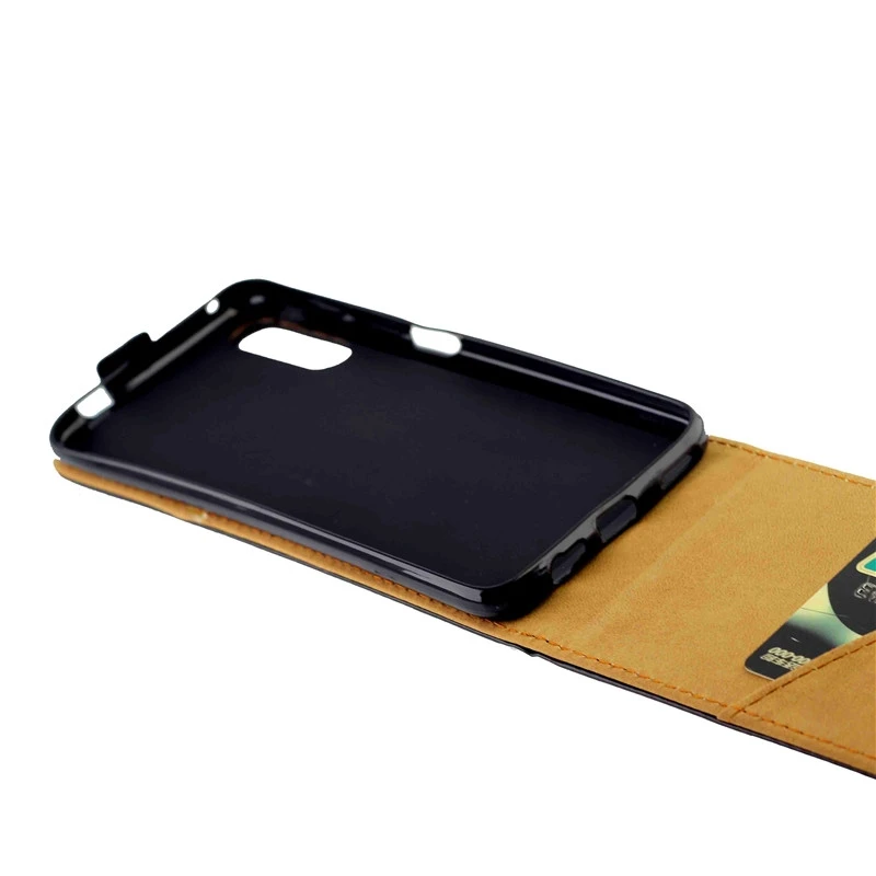 Вертикальный флип-чехол из ТПУ для Huawei Honor 9X Pro кожаный чехол-кобура с отделением