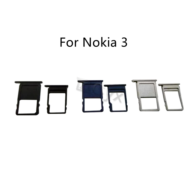 

Для Nokia 3 держатель слота для SIM-карты Micro SD слот для карты адаптер Замена Ремонт Запасные части