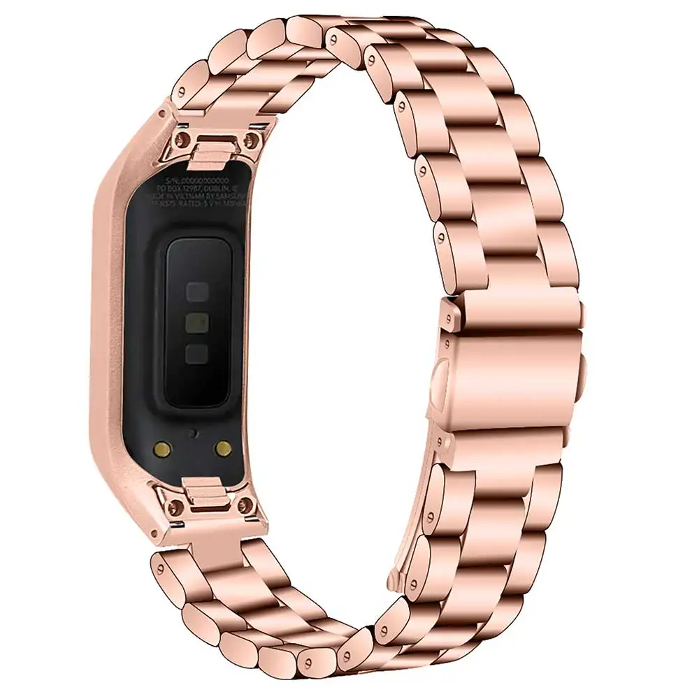 Металлический браслет из нержавеющей стали для samsung Galaxy Fit e R375 ремешок часов