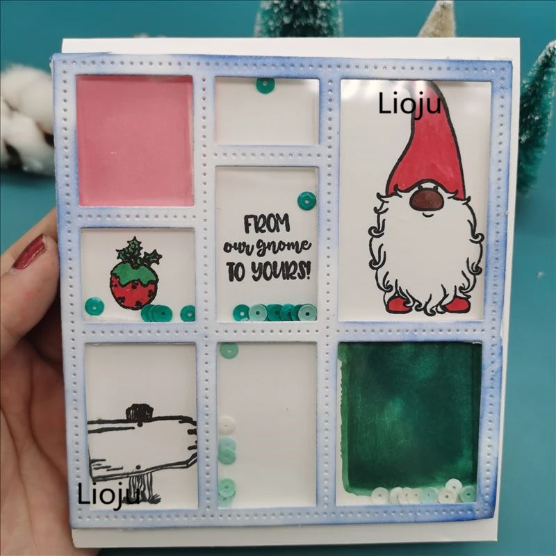 Рамка металлические штампы круглые трафареты для сделай сам Скрапбукинг